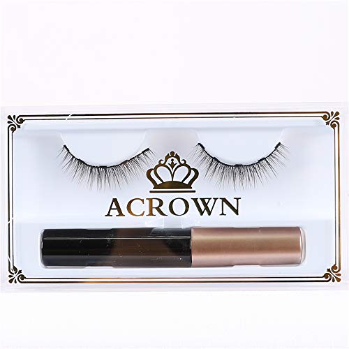 Magnetic Eyeliner and Eyelash Kit Natural Look Waterproof and Smudge Resistant No Glue Easier To Use Than Traditional Magnetic Eyelashes