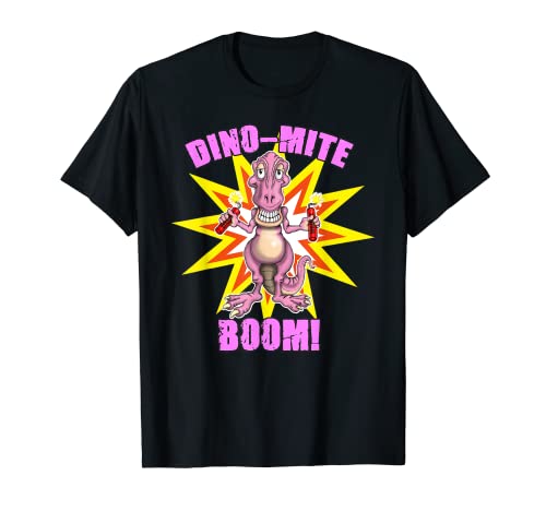 Funny Dino-Mite T-Rex Dinosaurier Humor T-Shirt