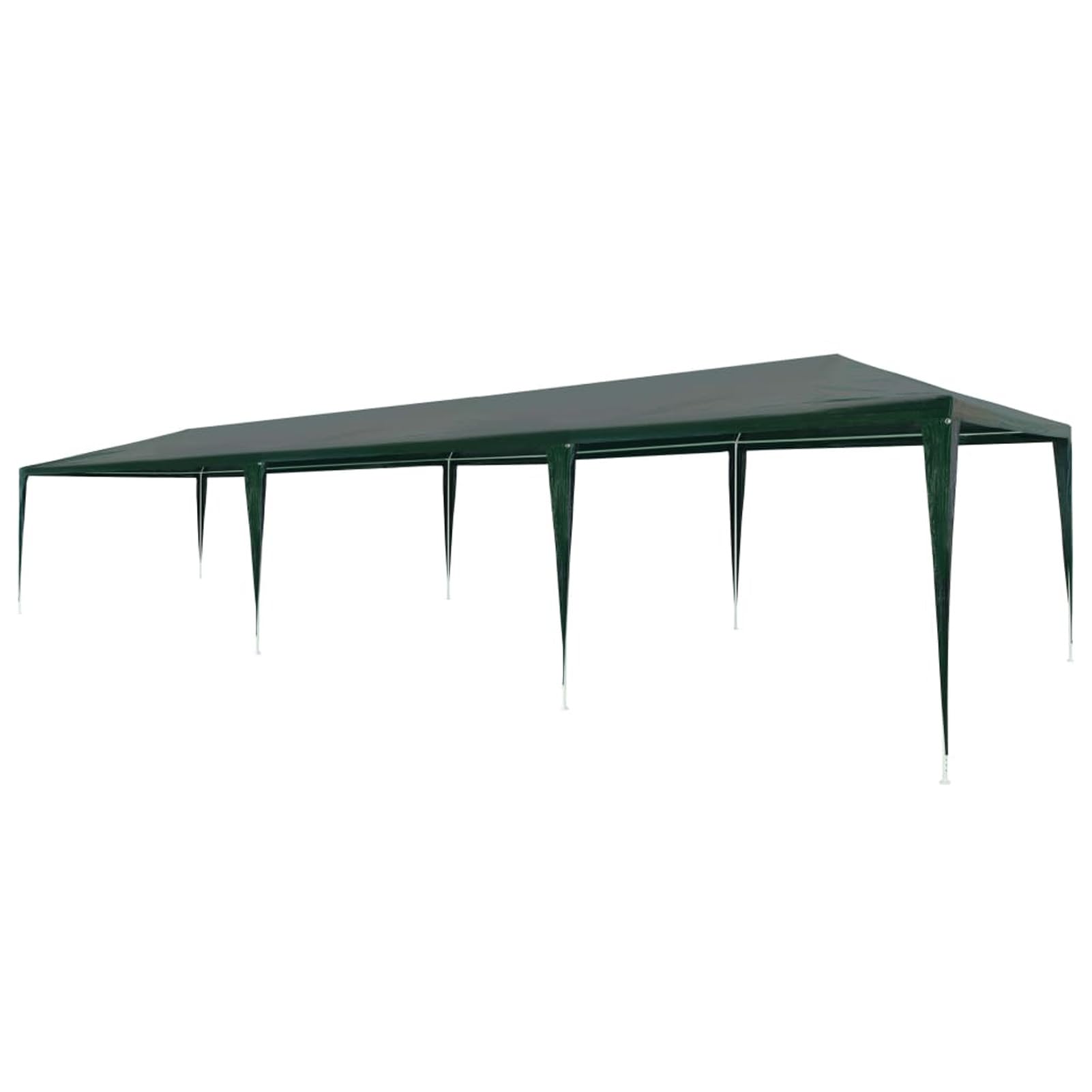 Partyzelt 3x9 m PE Grün Bierzelt Garten Pavillion Faltpavillon Pavillon Camping Pavillon Wasserdicht