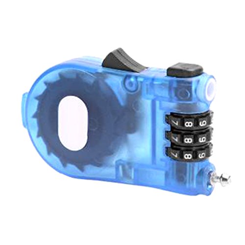 Preisvergleich Produktbild joyliveCY Fahrrad Kabel Helm Gepäck Kunststoff Zahlenschloss Sicherheit