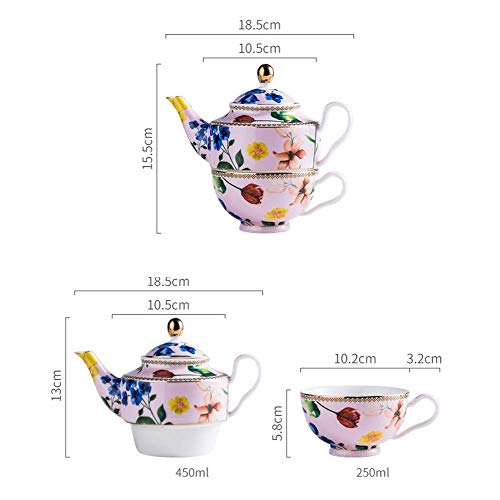Con burbujas desmontables, tetera resistente al calor, máquina de té perfecta, taza de café, tetera europea, regalo de… - Imagen 4