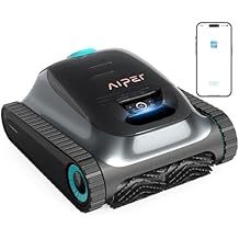 Aiper Scuba S1 Robotic Pool Cleaner, Wall & Waterline Cleaning, Dual Filtration, Extended 180-Min Battery Life, Smarter Navigation with High-Precision Sensors, App Support, OTA Upgrade