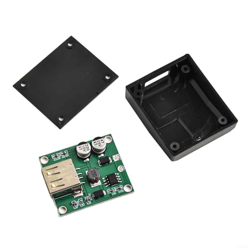 Zilimontt Panel solar regulador de voltaje 5V 2A USB módulo controlador de carga para cargadores e inversores de energía alternativa, identificación automática, eficiencia del 95%,