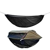 Mosquitera para hamaca de camping – Red de repuesto ajustable con bolsa de almacenamiento – Tienda de abrigo para mosquiteros | para patio trasero, terraza, patio, jardín, balcón pícnic, senderismo
