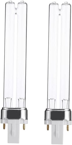 2PCS 9W G23 Base Aquarium UV Bulbs