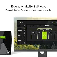 Green Cell USV 2000VA 1400W Line-Interactive 230V mit AVR und LCD – Ansicht 3