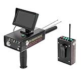 【Longue durée de vie de la batterie】: Professional metal scanner detector est équipé d'une batterie rechargeable, qui peut être chargée directement en se connectant au chargeur et prend en charge une banque d'alimentation. Après une charge complète, vous pouvez disposer de 4 à 10 heures (selon que l'écran est allumé) de temps de chasse au trésor sans interruption. vec un écran LED clair de 4,52 * 3,03 pouces.