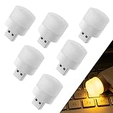 VICBOND USB Night Light, USB LED Light, Energy-Saving Light, Compact LED Bulb, Portable Lighting, Am