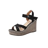 zeppe donna estive zeppa mare estiva estiv alta suola gomma scarpe estivi sandali con sandalo estivo pantofole infradito ciabatte piscina ortopediche alte in ragazza fiori da casa strass fiocco eleganti comode ciabatt antiscivolo 38 ciabatta comod