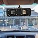 Gatuida Recorder Back Clip Rear View Mirror Bracket Rear View Mirror Dash Cam Mount Holder Rear View Mirror Back Plate Backup Camera Mount Dash Cam Mounting Kit Dash Cam Mounts Black Abs