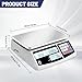 Industrial Counting Scale, Coin Scale to weigh Coins for Collectors, Scale for Parts and Coins,Digital Inventory Scale with Alarm Mode, (30kg/66lb, 0.1g), g/kg/lb
