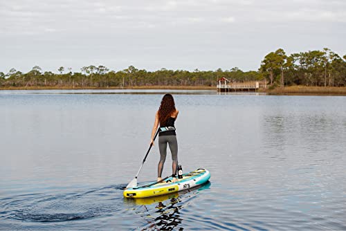 Bote 11' Ft 6" Breeze Aero Inflatable Stand Up Paddle Board, Magnepod Compatible Blow Up Isup Great For Adults Kids Family Travel Friendly Multiple Sizes Color Options #TOP6