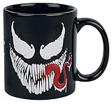 Producto oficial. Marvel Comics MG25085C Venom - Taza de café, multicolor