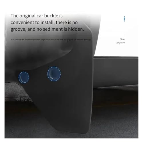 Guardabarros para coche Tesla Model Y 2022 2023 ideales para rutas de nieve y montaña 4
