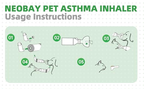 Neobay Cat Inhaler Spacer with Unique Panic Soother & Sensitive Breath Indicator – Designed for Cats with Asthma & Respiratory Issues, Includes 2 Cat Inhaler Masks by Neobay - Image 7