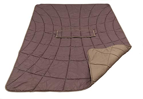 TEIJINここちサイエンス 【寒い季節にぴったり! 】軽か~るすっぽりケット ブラウン