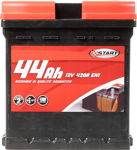 Start Batteria Auto 44AH 12V 420A Polo Positivo Destro Cassetta L0 - 4