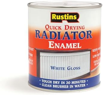 Rustins RADG500 500ml Quick Dry Radiator Paint Gloss