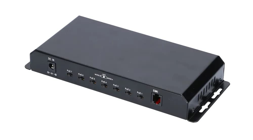 Switch Gigabit PoE 8-7 Port 24V 60W