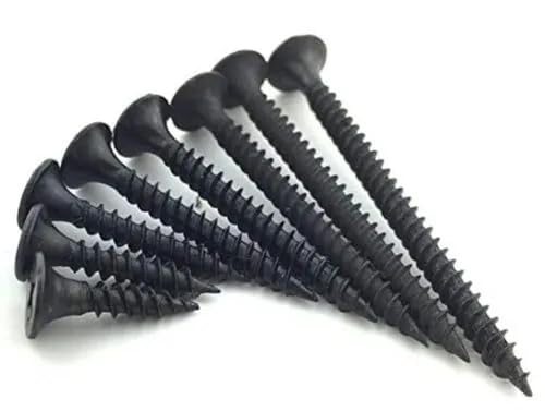 1 inch(25mm) Drywall/Gypsum screw for Furniture work and Wall (Phillips Flat Head)+Wall Plug(200 pieces each)-picture-11