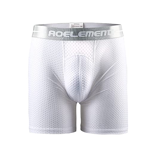 BaronHong Performance Mesh Mens Boxer Briefs Sports Athletic Underwear