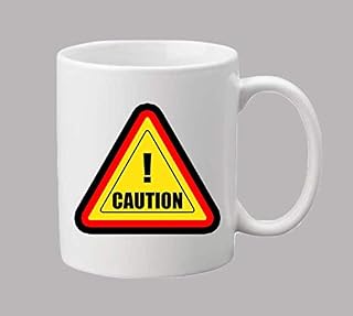 CAUTION - STROPPY TEENAGER ALERT - FUNNY, HUMOUR MUG, CUP, GIFT
