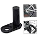 Xoeryoy Bike Trailer Hitch Coupler Heavy Duty Tractor Coupler Mount Attachment Black 2PCS