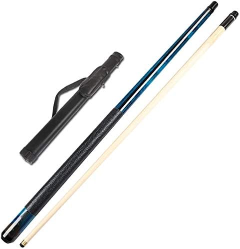 AGED プールキュー58インチ19-20オンス1/2ジョイントメープルプールキュースティック10mmヒントブラック8、ファンシー9