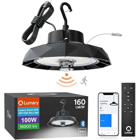 Lumary Bluetooth UFO LED High Bay Light Cover