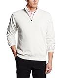 Greg Norman Collection Men's Lined Pima 1/4 Zip Sweater