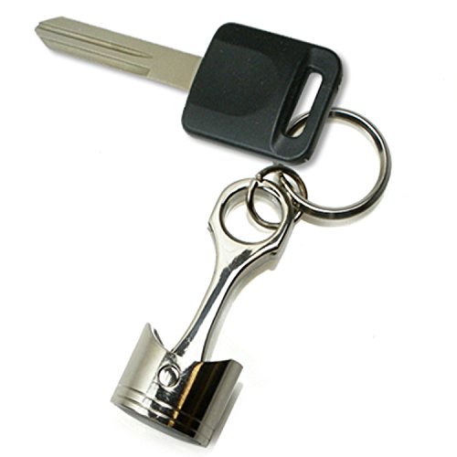 Ipick Image Made For Ram Head Logo Chrome Finish Engine Piston And Rod Metal Key Chain #TOP3