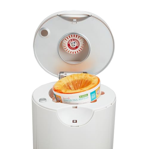 Munchkin® Arm and Hammer Diaper Pail Refills, 8 Pack, Lavender Scented, Holds 2176 Newborn Diapers by Munchkin - Image 3