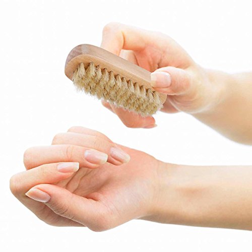 Tbestmax Cleaning Nail Fingernail Brush Wood 2 Side For Manicure Pedicure Women Kids 4 Pack #TOP4