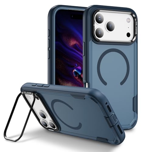 Case iPhone 17 Pro Max antichoc coque magnétique translucide givrée