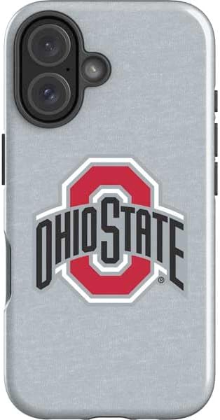 Skinit Impact Phone Case Compatible with iPhone 16 - Officially Licensed Ohio State University OSU Logo Design