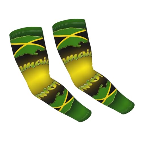 Arm Sleeves With Thumb Hole For Men Women Jamaica Compression Sleeves To Cover Arms For Men Workingsun Sleeves