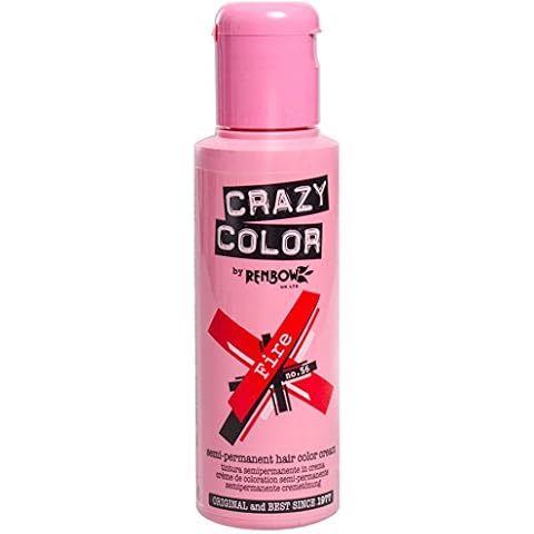 Renbow Crazy Color Fire No.56 Hair Dye Cover