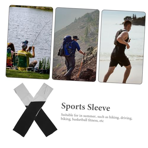 Balacoo 1 Par luva de proteção solar quick dry raça acessórios de pesca para homens mangas de agricu