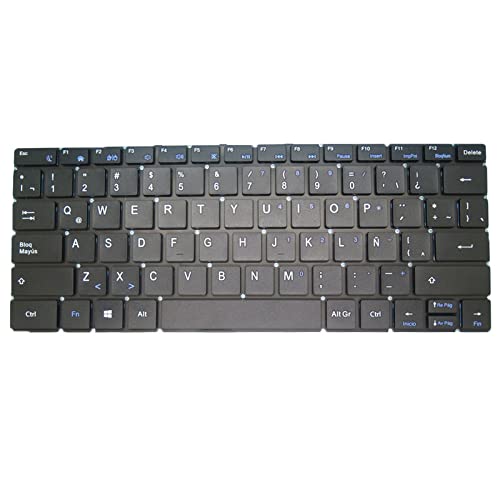 New Replacement Laptop Keyboard for Saelite ES1AU11 Latin America LA Black Without Frame