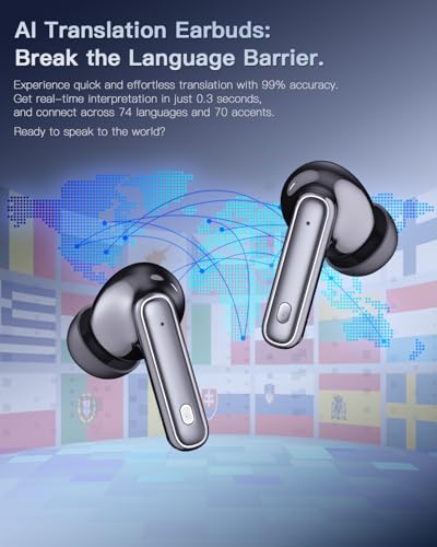 AI Translation Earbuds Real Time