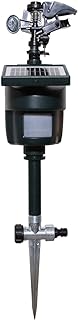 Lawn Solar Motion Sensor Water Sprinkler Motion Activated Sprinkler Cat to Deter Animals Rabbits,