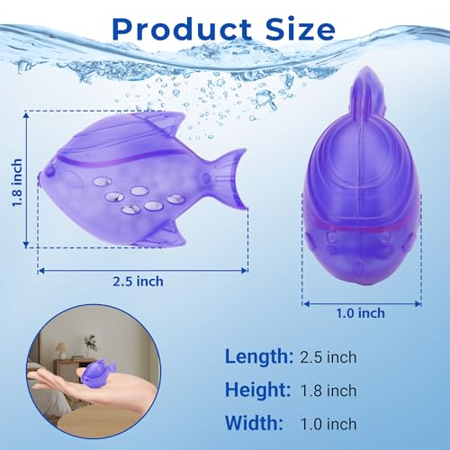 image for Funmit 12 Pack Universal Humidifier Cleaner Fish Compatible with Almos