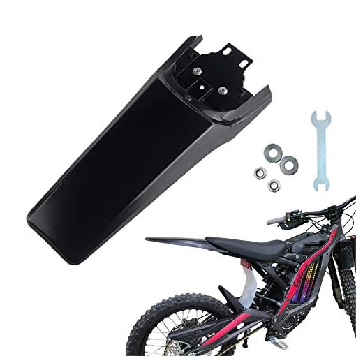 Modified Extended Longer Rear Fender FIt to Sur-Ron Light Bee X And S. Extra Long Dirt Pit Mudguards for SURRON.