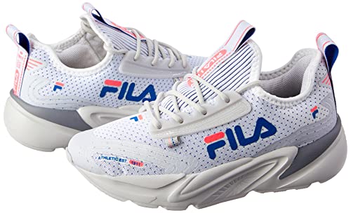 Fila, Charge, Tênis, Feminino, Branco/Azul/Rosa, 37