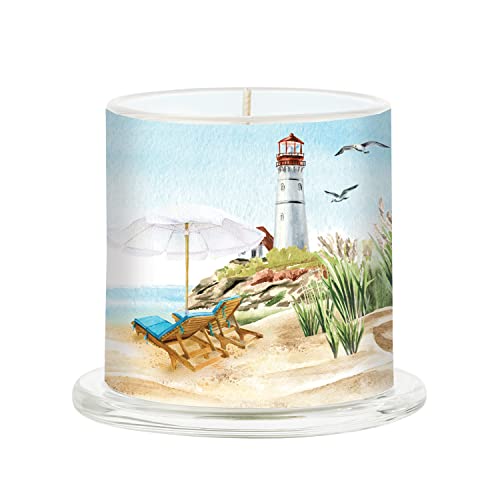 Michel Design Works Cloche Candle, Seaside Scented #TOP1