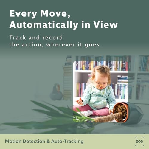 Swann EVO 2K Pan-Tilt Indoor Wi-Fi Security Camera: 2K HD video, plug-in, auto tracking, sound/motion/pet/person detection, live view, night vision, 2-way talk/siren, baby monitor, local/cloud storage thumbnail 3