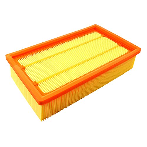 HQRP Flat Pleated Paper Filter for Bosch VAC Series