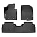 MAXLINER Floor Mats 2 Row Liner Set Black for 2014-2018 Kia Soul