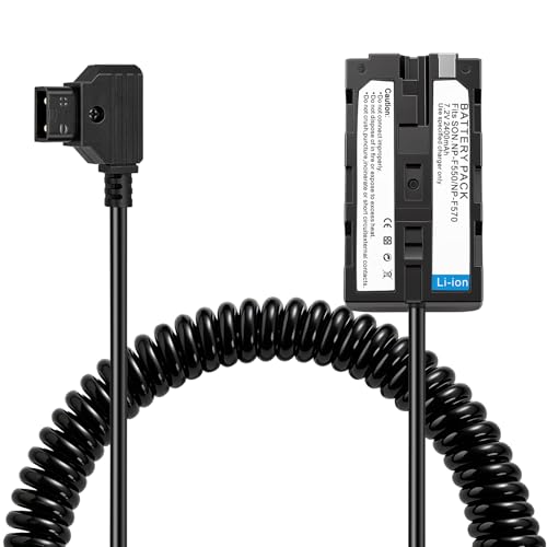 Adaptador D-tap a NP-F970 HangTon para monitor Atomos Shogun Inferno y Ninja 3