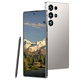 Maustron L24 Ultra 5G Smartphone senza contratto, Android 14 8 GB + 256 GB, display HD da 7,3 pollici, Dual SIM, fotocamera da 108 MP + 64 MP, batteria da 7000 mAh, penna integrata, telefono cellulare